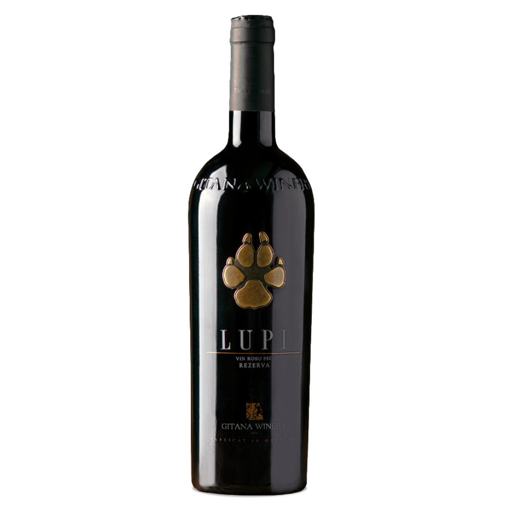 Gitana Lupi vin roșu sec, 0,75 L