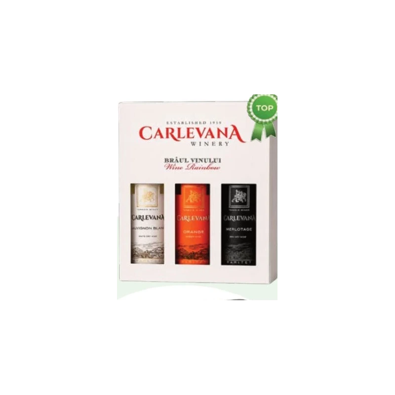 Set Carlevana Raritet, 3 vinuri x 0,75 L