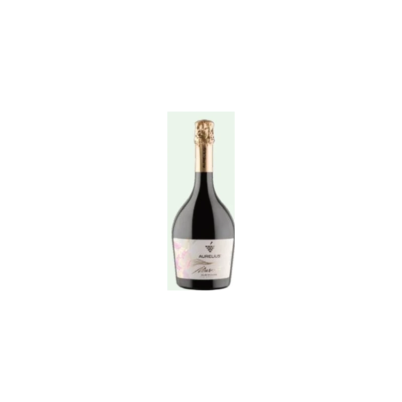 Aurelius vin spumant Muscat alb dulce, Muscat roz dulce sau Brut Nature Rosé, 0,75 L