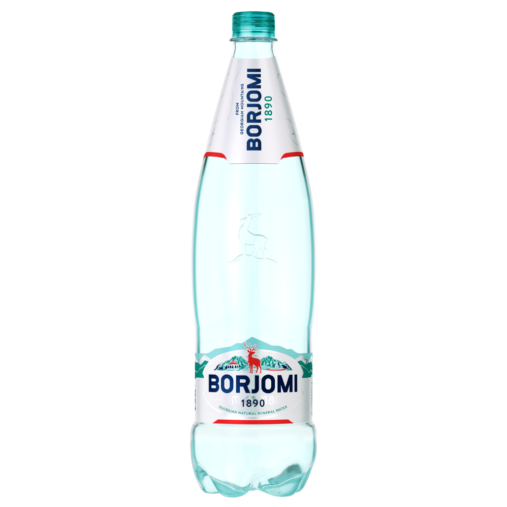 Borjomi apă minerală, PET 1,25 L