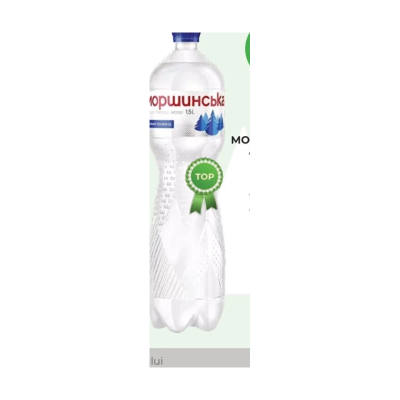 Morshinskaia apă minerală plată sau carbogazoasă, PET 1,5 L