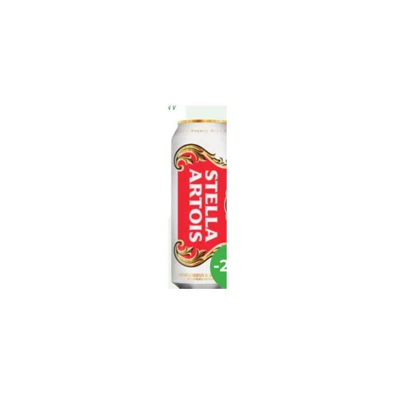 Stella Artois bere clasică sau fără alcool, doză 0,5 L