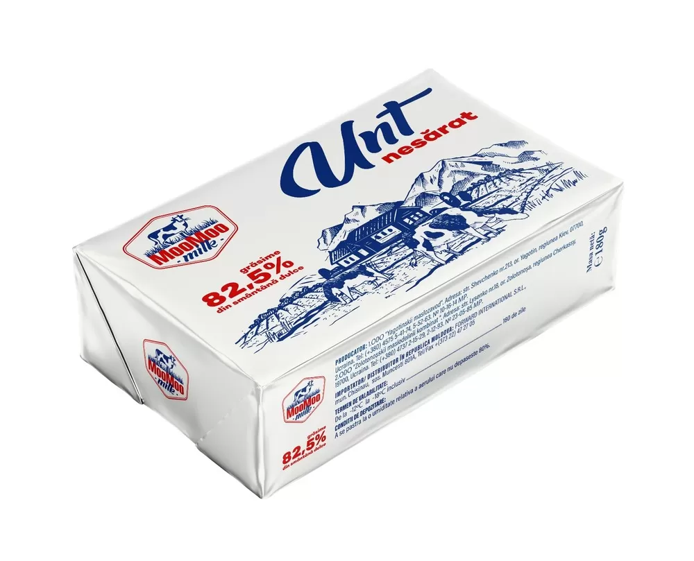 Unt 82.5% MooMoo Milk 180g