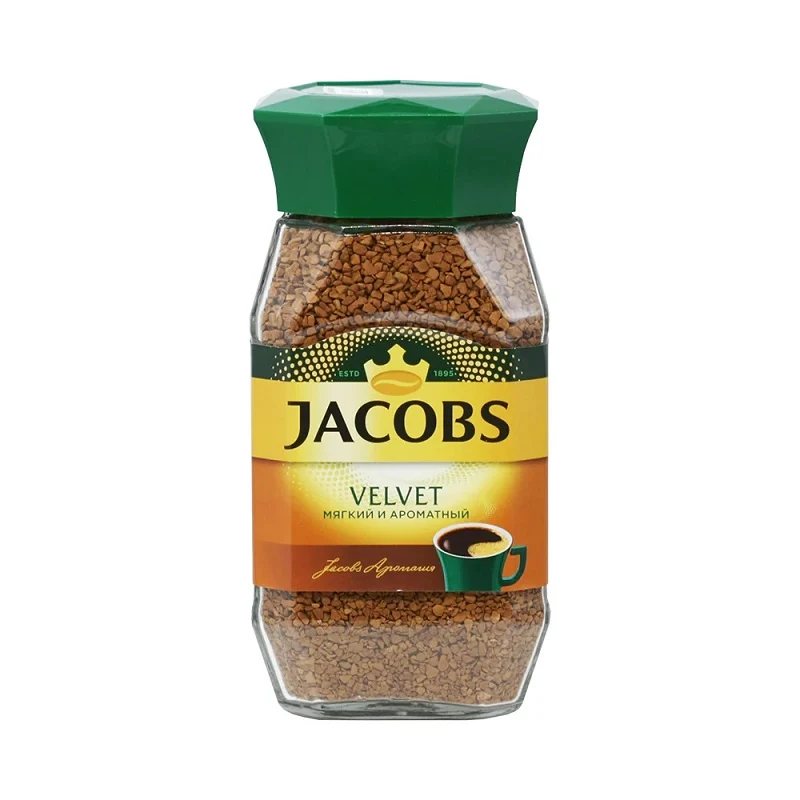 Cafea solubilă Jacobs Velvet, 190g