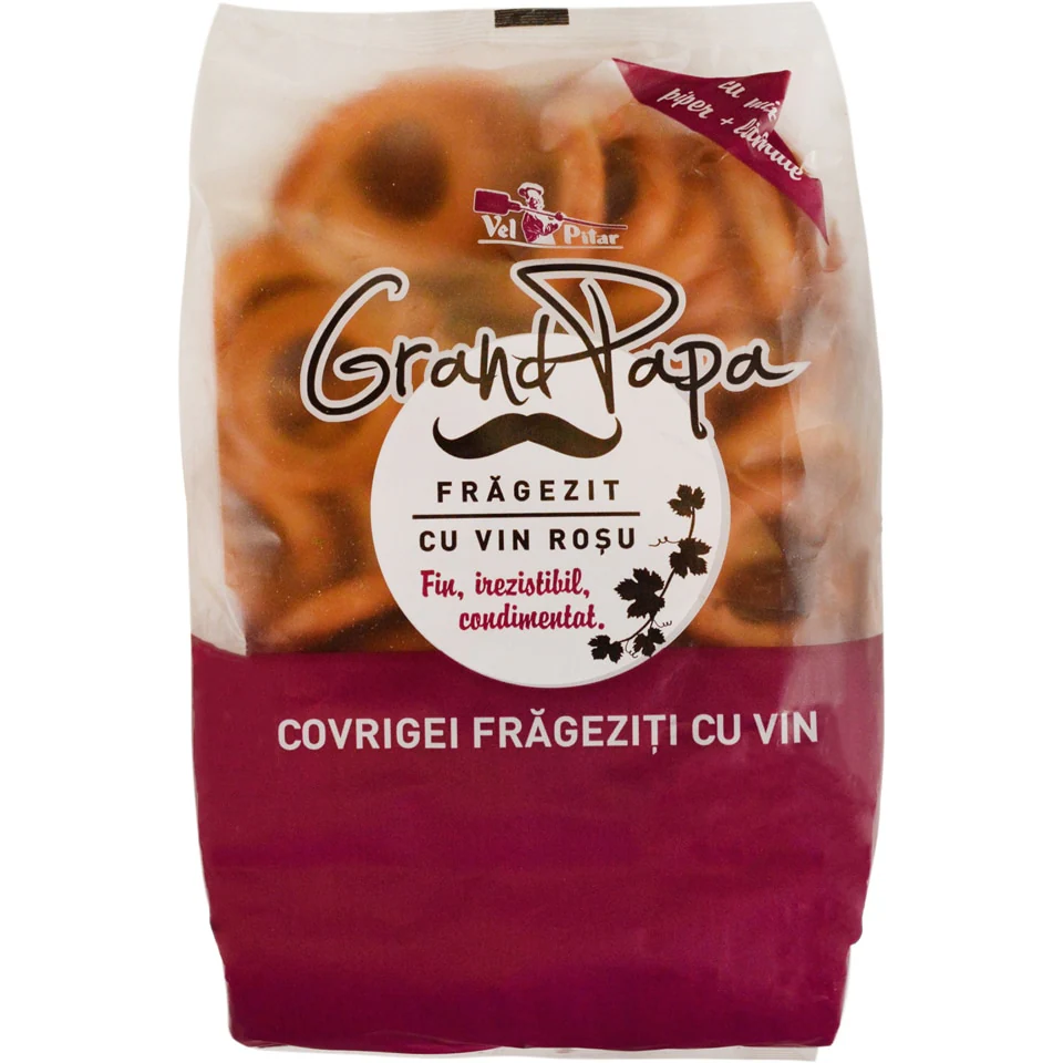 GRAND PAPA Covrigei vin alb / vin roșu 230 g