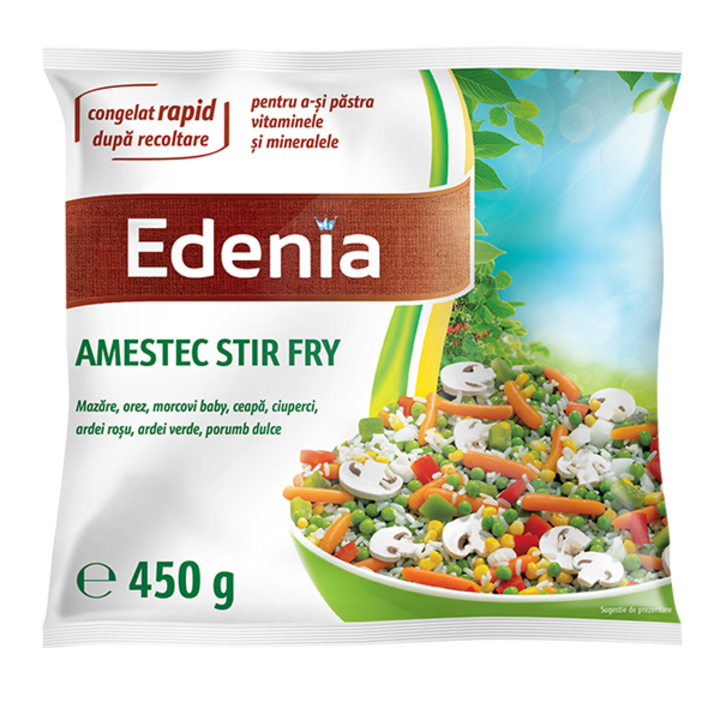 EDENIA Amestec de legume Stir Fry 450 g