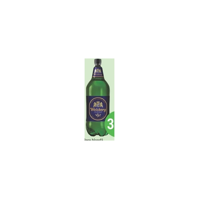 Weisberg bere blondă, 2,2 L