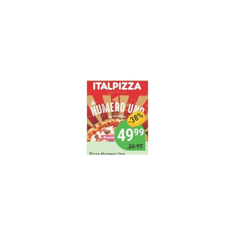 Italpizza Numero Uno pizza, 410-440 g