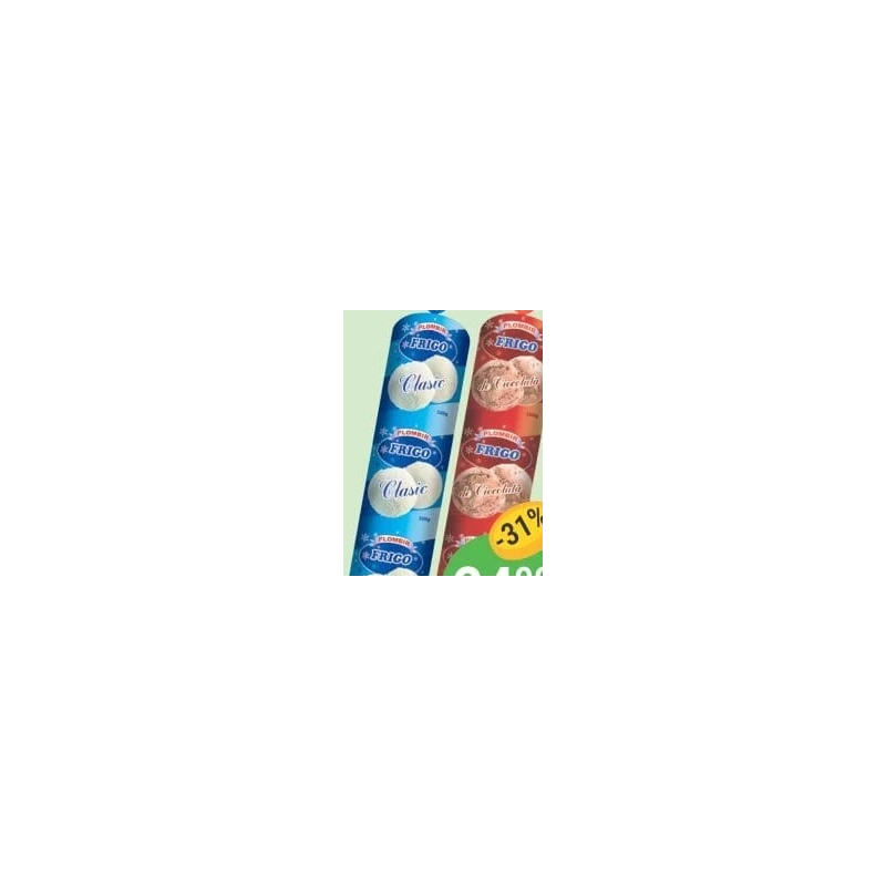 Frigo înghețată Plombir clasică sau ciocolată, 500 g