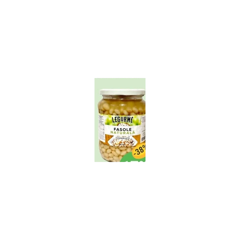 Legurme fasole albă conservată, 720 g