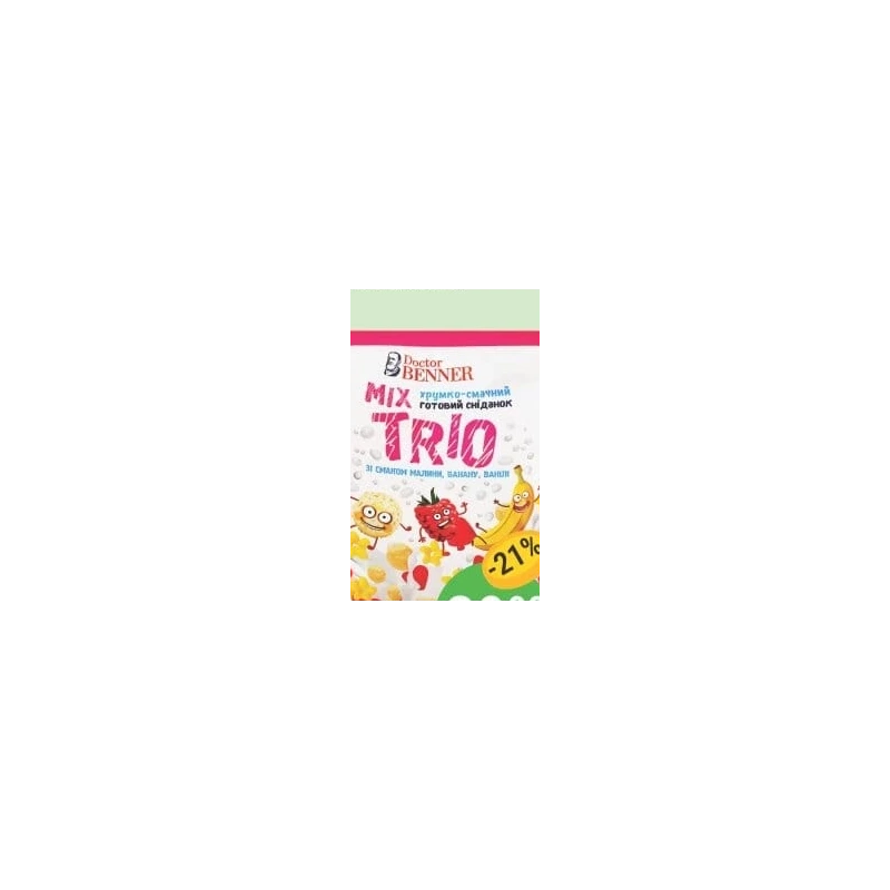 Dr. Benner Mix Trio mic dejun, 400 g