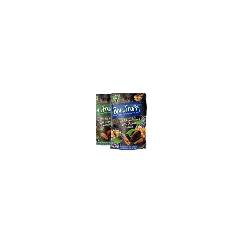 BIVOFRUIT Prune umplute cu nuci / migdale • 400 g