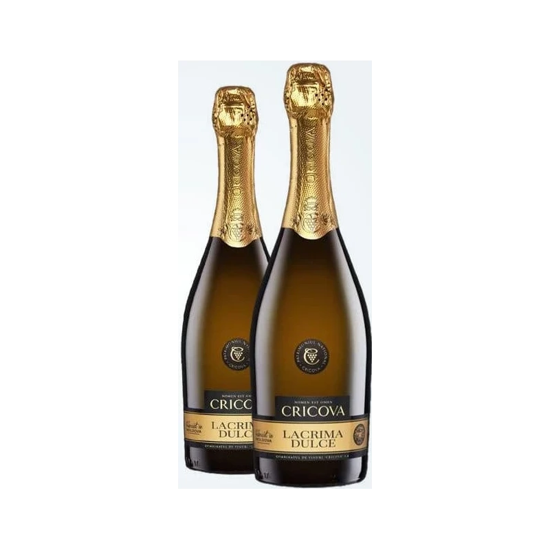 Cricova Lacrima Dulce vin spumant alb dulce