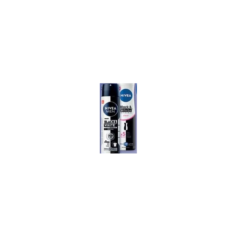 Nivea Black & White deodorant 150 ml