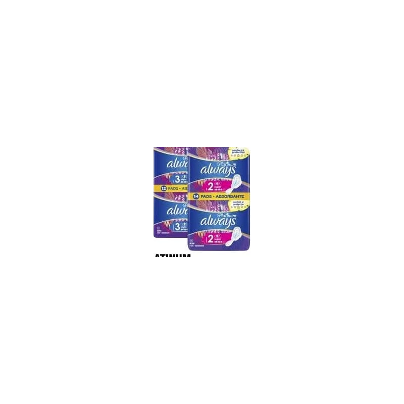 ALWAYS PLATINUM Absorbante • diverse sortimente