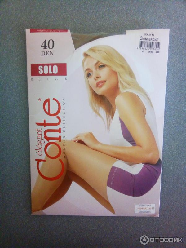 Conte Solo colanți de damă, 40 den, mărimile 2/3/4/5