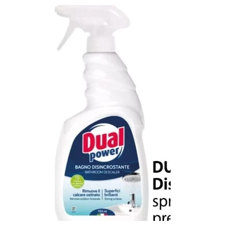 Dual Power Disincrostante spray anticalcar, 750 ml