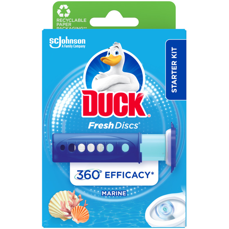 Duck aparat și rezervă igienizant WC, 36 ml, diverse sortimente
