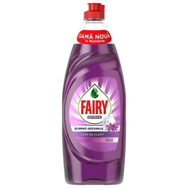 Fairy Extra+ detergent pentru veselă, 650/654 ml, diverse sortimente