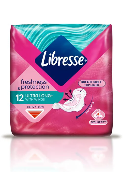 Libresse Freshness & Protection absorbante igienice, 12/14 bucăți