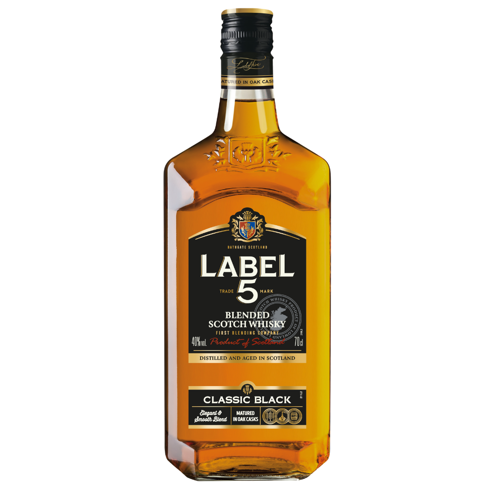 Label 5 Classic Black Whiskey 0.7L