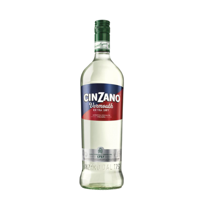 Cinzano Vermut Extra dry alb 1L