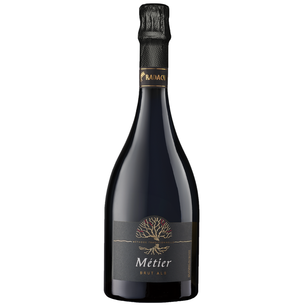 RĂDĂCINI METIER Vin spumant Brut clasic alb 0,75L
