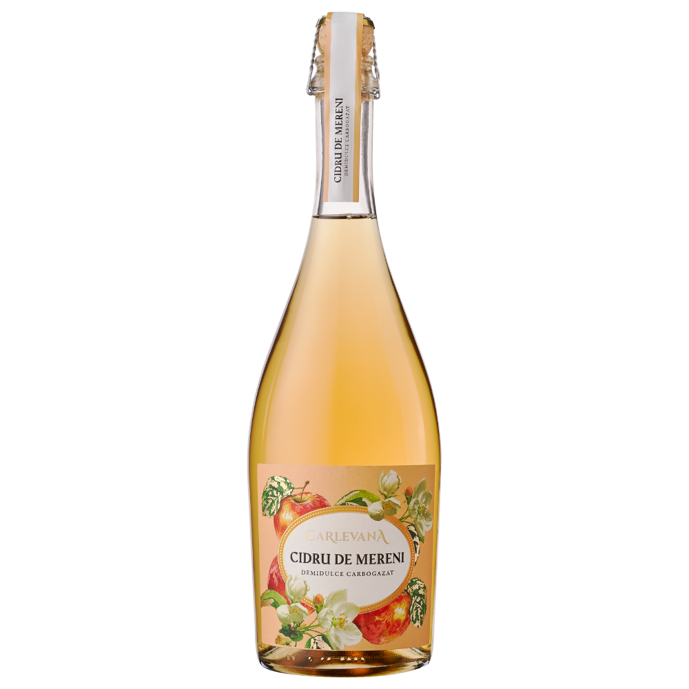 CARLEVANA Cidru de Mereni demidulce 0,75L