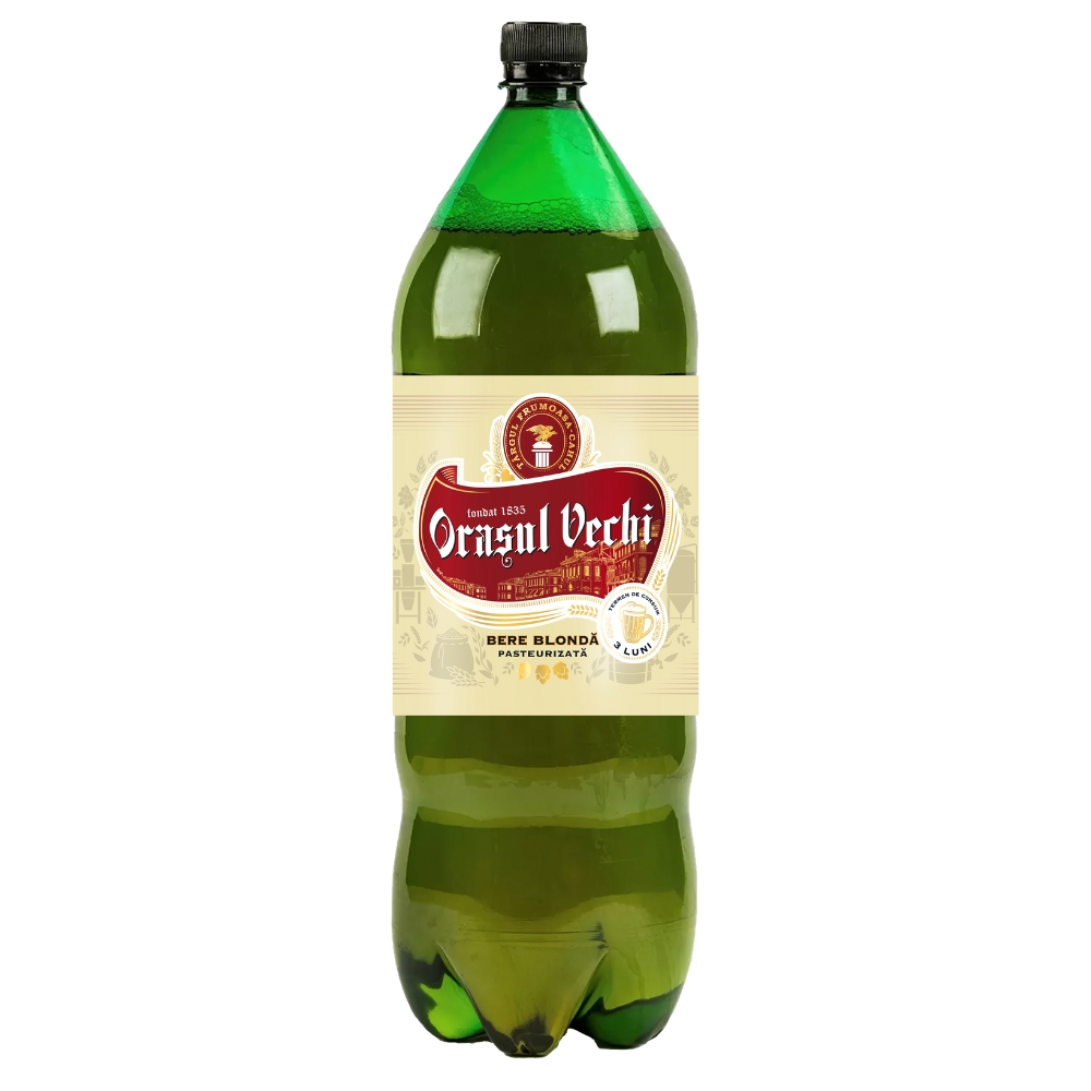 Orașul Vechi Bere blondă brună pet 2,2L