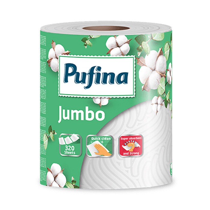 Prosop de hârtie Pufina 2 straturi 2 buc