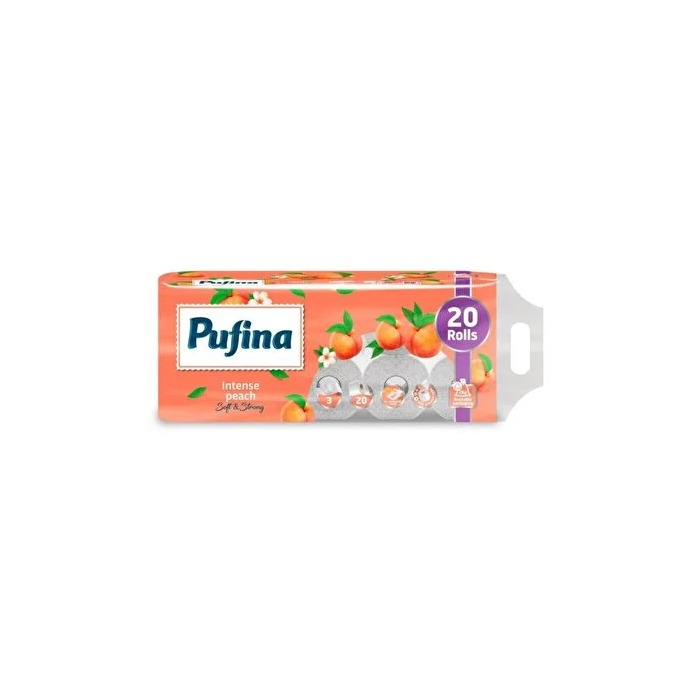 Hârtie igienică Pufina 3 straturi 10+2 buc