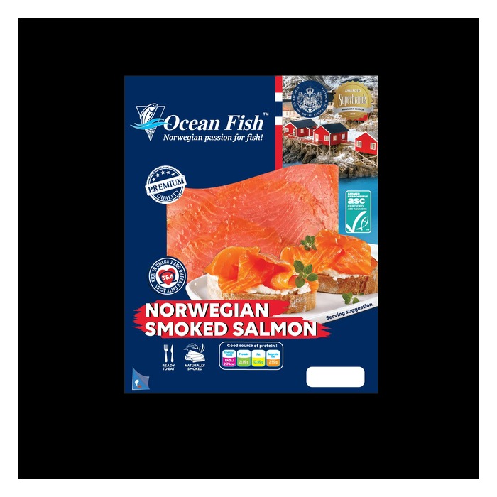 Ocean Fish somon file afumat 200 g