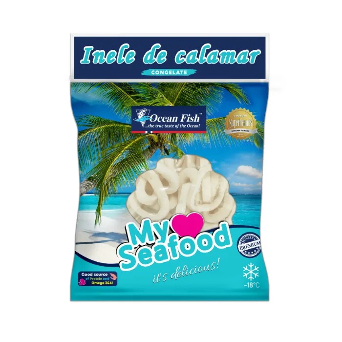 Ocean Fish calamar tub U5 congelat 1 kg