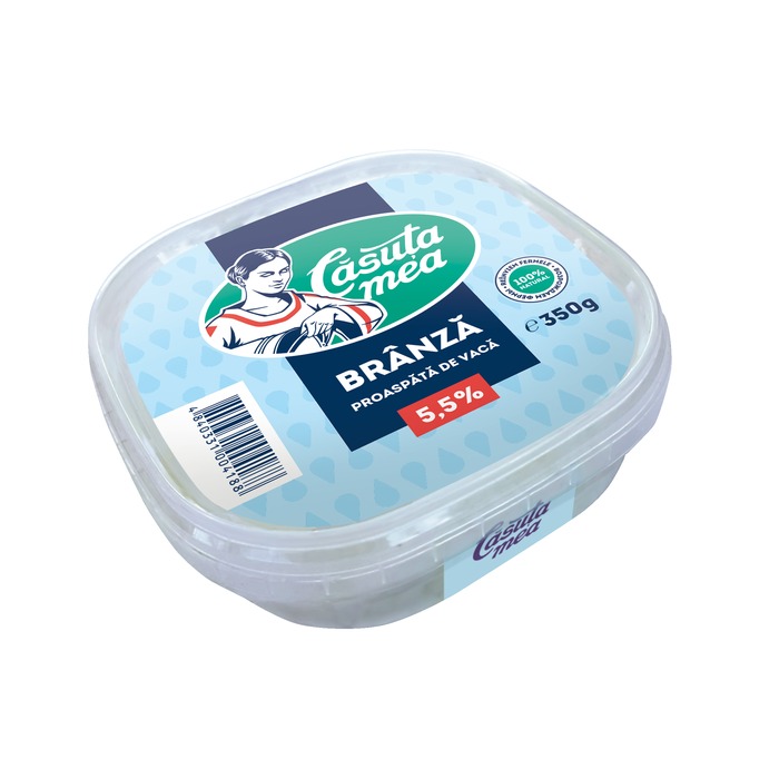 Căsuța Mea brânză de vaci 5.5% 350 g