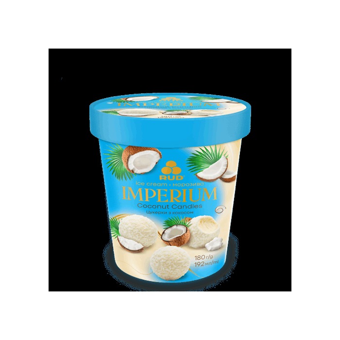 Rud înghețată Imperium Hazelnut Candies 180 g