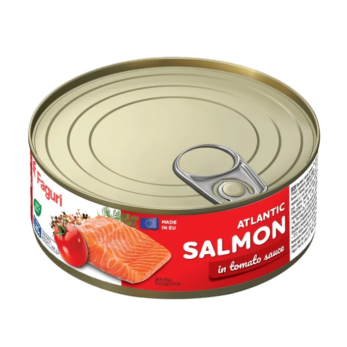 A3 somon cu legume 240 g în sortiment