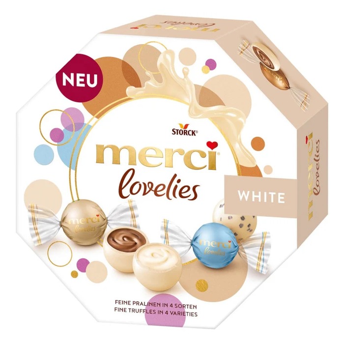 Merci praline 250 g în sortiment
