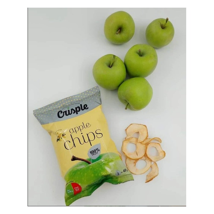 Crisple pernuțe crocante din mere 20 g în sortiment