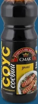 Соус соєвий унагі, ТМ Королівський Смак, 210мл; ЛотОК, Київ і Київська обл.; 28.09–11.10.2026; за наявності; грн з ПДВ.