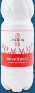 Квас живий хлібний, ТМ Арсеніївський, 1л; ЛотОК, Київ і Київська обл.; 28.09–11.10.2026; за наявності; грн з ПДВ.