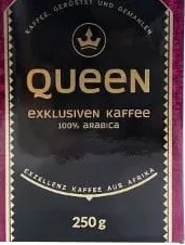 Кава мелена Queen Exklusiven Kaffee, 100% арабіка, 250 г; 28.09–18.10