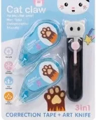 Набір канцелярський Cat claw 3 in 1 (на упаковці), арт. 139766; 28.09–18.10