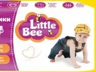 Трусики-підгузки LITTLE BEE, р. 4–6, в асортименті; на фото упаковки 44 і 40 шт.; 28.09–18.10