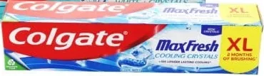 Зубна паста COLGATE, 125 мл, в асортименті (MaxWhite / MaxFresh Cooling Crystals); 28.09–18.10
