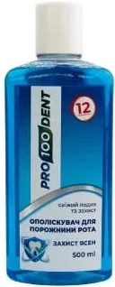 Ополіскувач для ротової порожнини PRO100DENT, 500 мл; 28.09–18.10