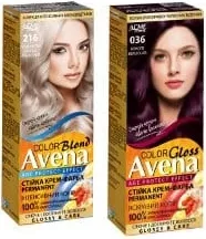 Фарба для волосся ЕКМІ Avena, в асортименті: ColorBlond 216 / ColorGloss 036, 034; арт. 133251, 133255, 133256; 28.09–18.10