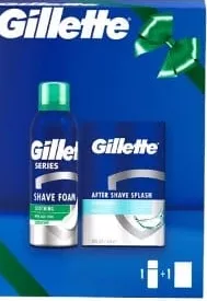 Набір подарунковий GILLETTE: піна для гоління + лосьйон після гоління; арт. 143542; 28.09–18.10