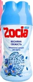 Ополіскувач у гранулах ZOCIA, 210 г, в асортименті: дамаська троянда/весняна свіжість; 28.09–18.10.