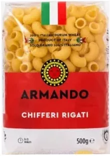 Макарони Armando Chifferi Rigati/Penne/Tortiglioni,500г; 30.09–13.10.26; не всі магазини; запас обм.; не оптом; крім окуп.Криму та зон нинішніх/минулих боїв