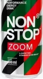 Енергетичний напій Non Stop Zoom сильногазований, 0,5 л; 30.09–13.10.26; запас обмеж.; не оптом; не всі магазини ЕКО України; крім окуп. АР Крим і зон нинішніх/минулих бойових дій